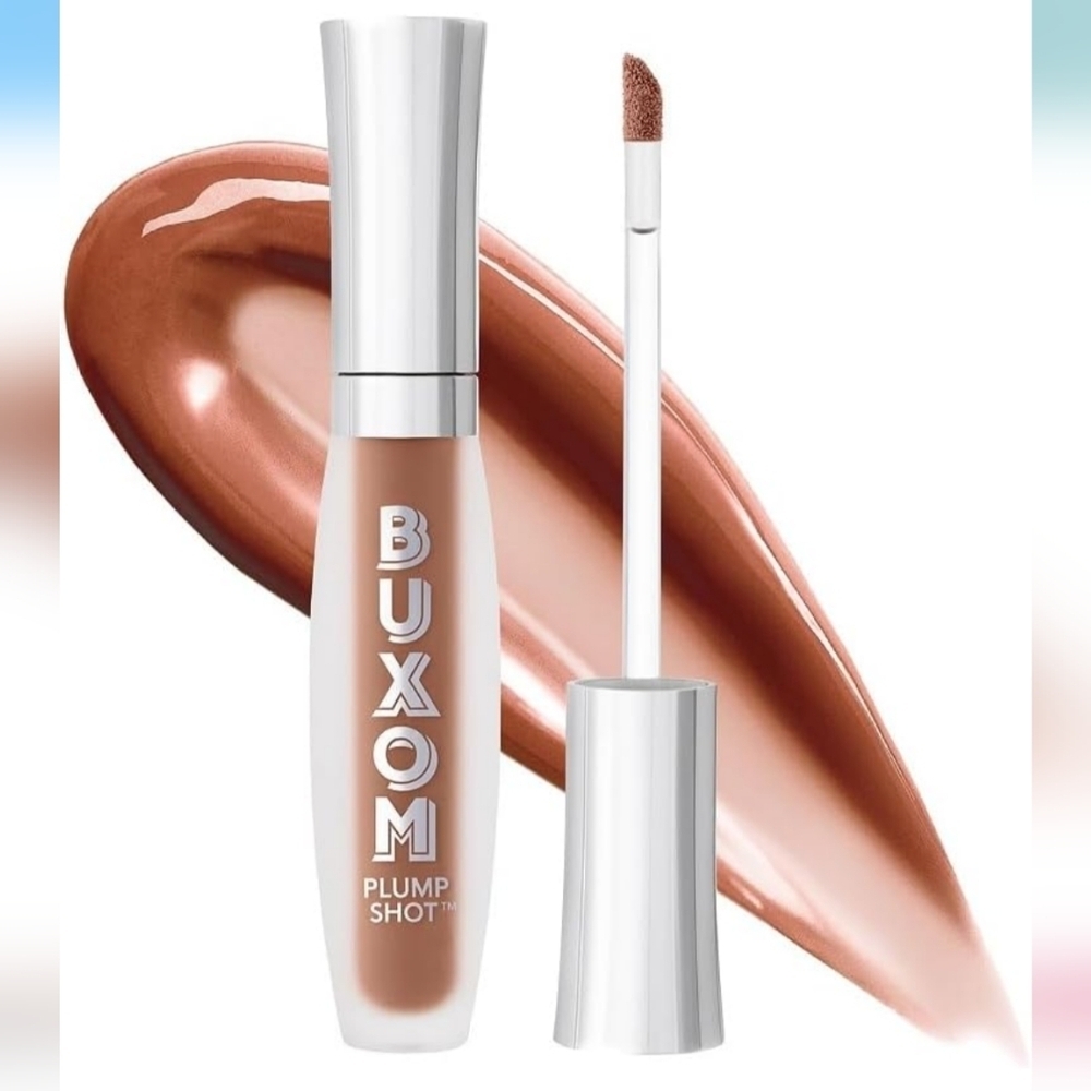 Buxom Plump Shot Lip Gloss - Sheer Tint Get Naked